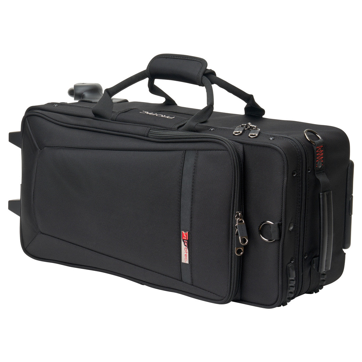 PROTEC IPAC Double Horn Case with Wheels